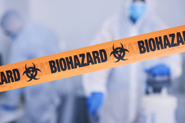 Professional Blood Cleanup technician working in Hebron, NH